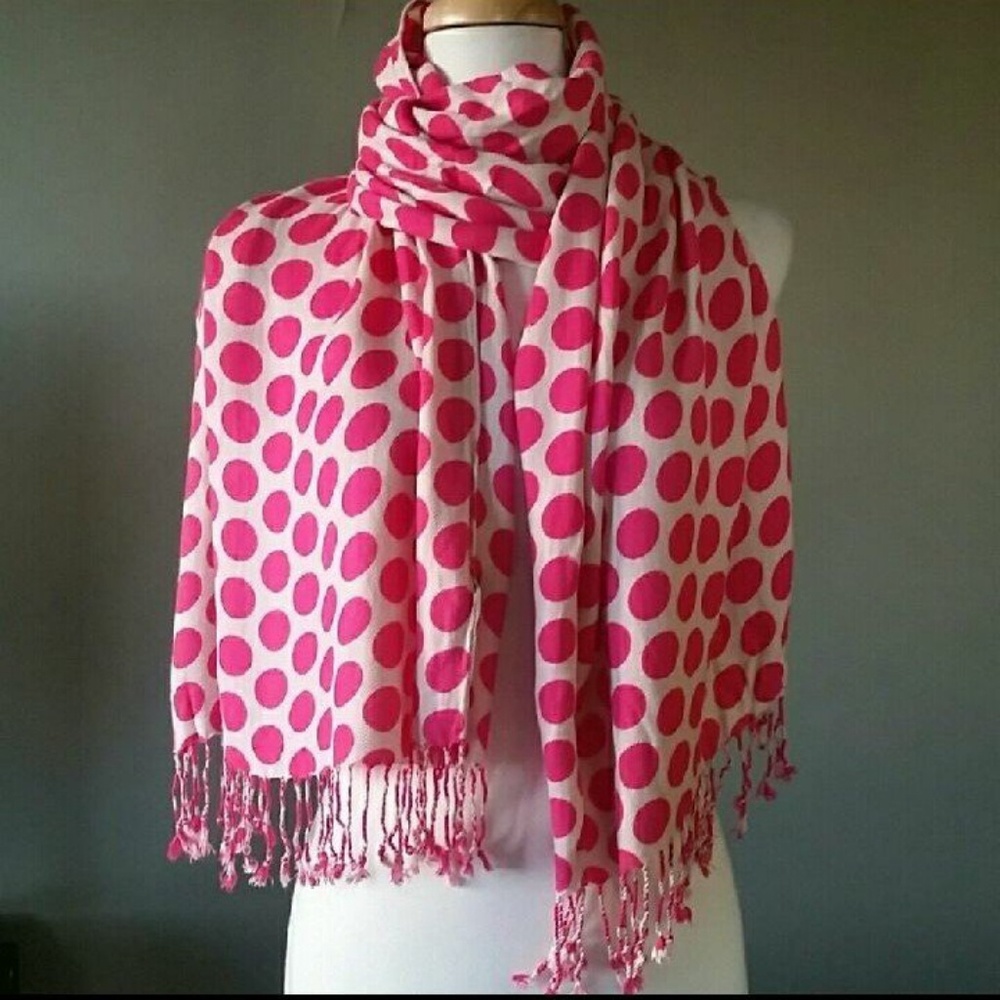 2/$8 - Bundle and Save Apt. 9 Pink and cream scarf